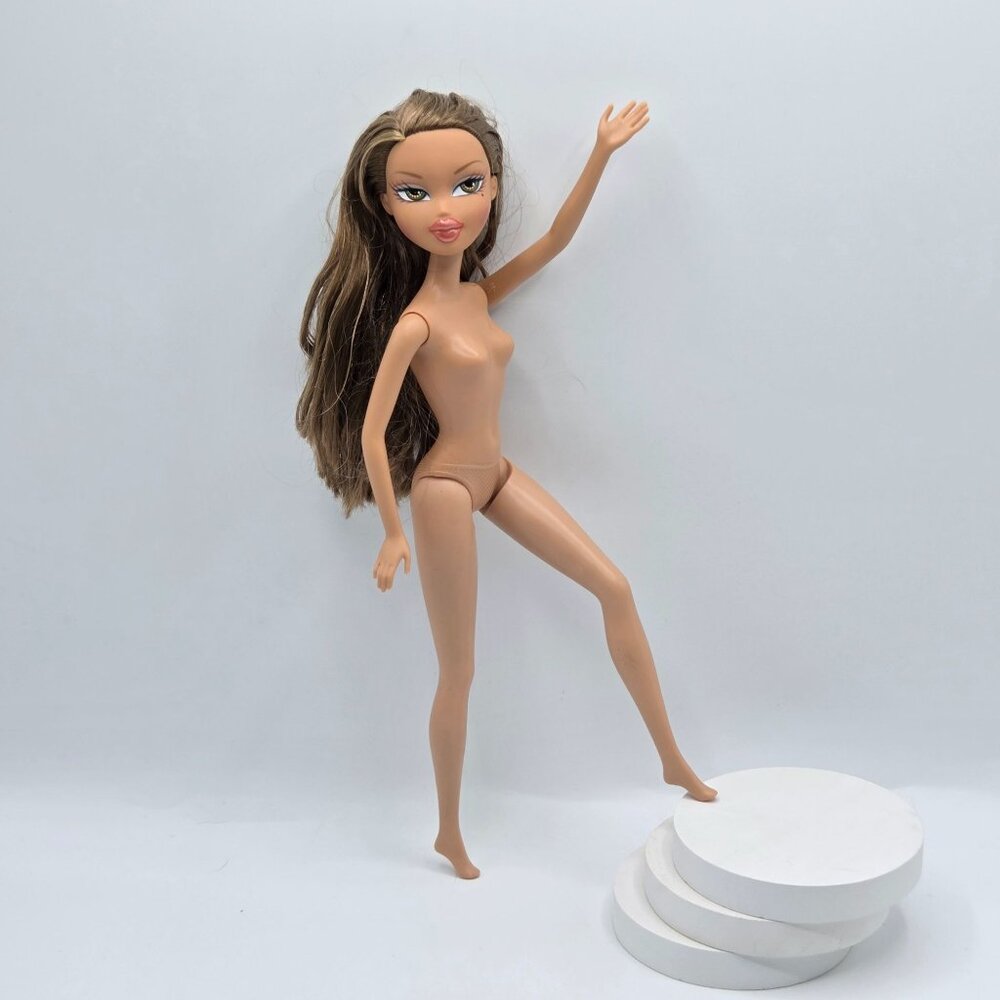 Bratz Doll Yasmin Head On Barbie Body Vintage 1999